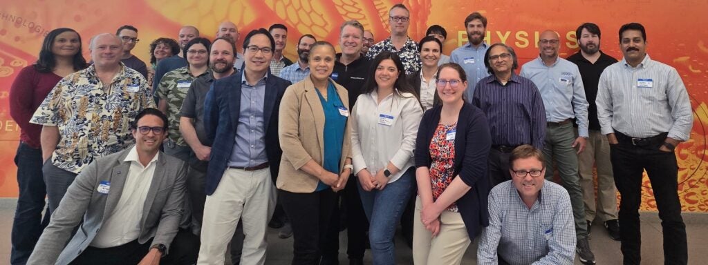Attendees of Mid-Atlantics Nanofab Meeting in Regents Hall