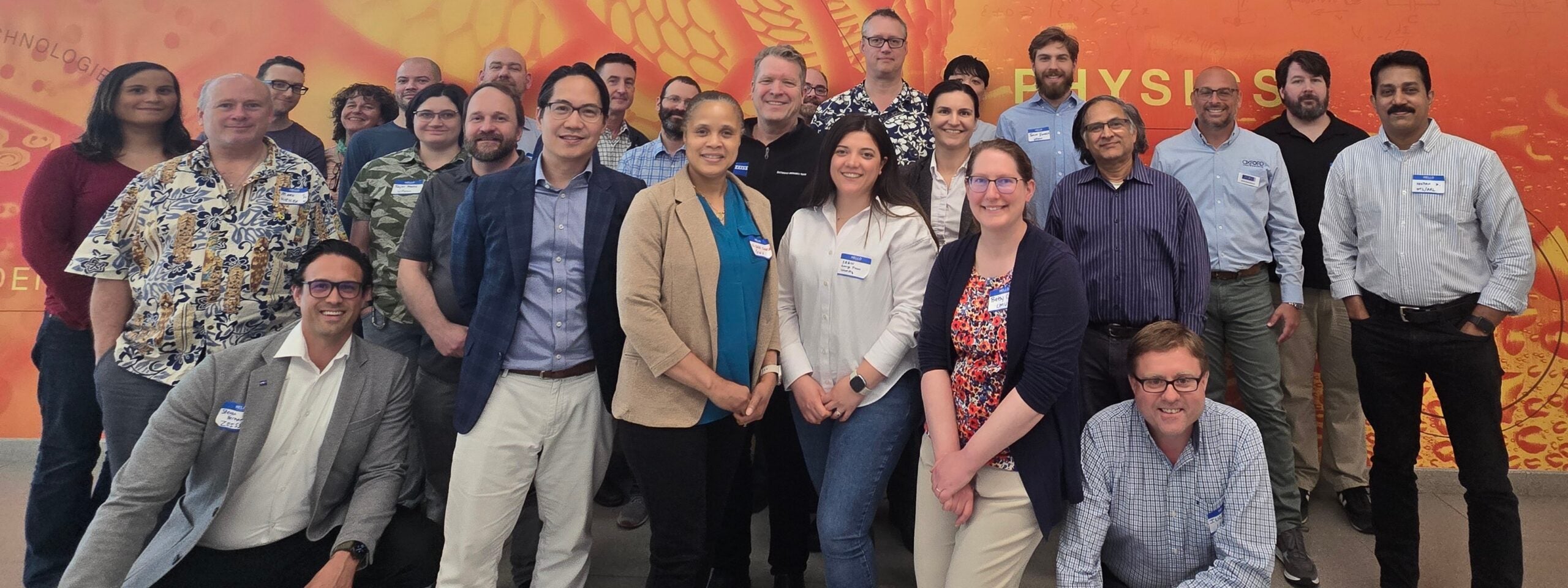 Attendees of Mid-Atlantic Nanofab Managers Meeting in Regents Hall
