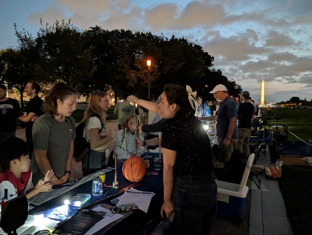 Astronmy festival exhibit